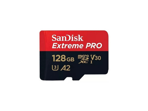 Imagen 1 de 4 de Tarjeta Micro Sd Sandisk Extreme Pro 128gb 4k