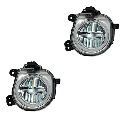 Par De Faros Niebla Delanteros X6 De 2014 A 2017 Tyc