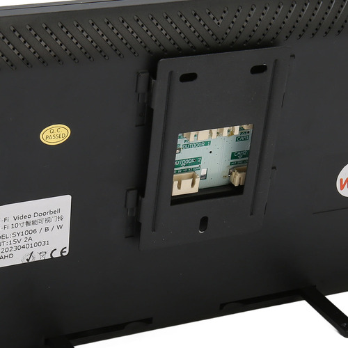 Timbre Con Intercomunicador Wifi De 10 Pulgadas Con Acceso P