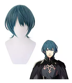 Peluca Cosplay Byleth De Fire Emblem Three Houses - Azul Cor