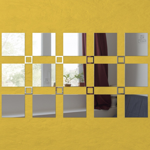 Espelho Decorativo Acrílico 1,90x1,10m Grande Sala Quarto
