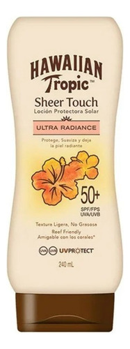 Hawaiian Tropic Bloqueador Sheer Touch Fps50 240ml