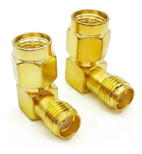 Adaptador Sma 90 Macho-hembra Para Antena Ham Radio