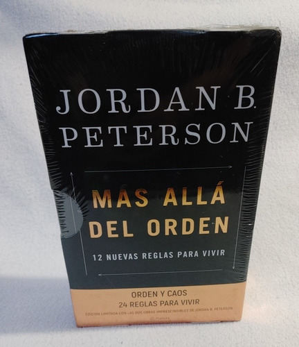 12 Reglas Para Vivir + Más Allá Del Orden Libros Jb Peterson