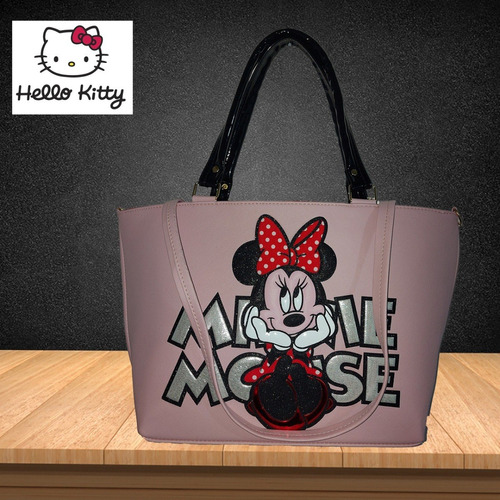 Minnie Mouse-Bolso de playa are so Me diseño de Minnie de Disney color rosa 