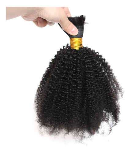 Zigzag Pelo Afro Rizado Pelo Rizado A Granel Sin Accesorio, 