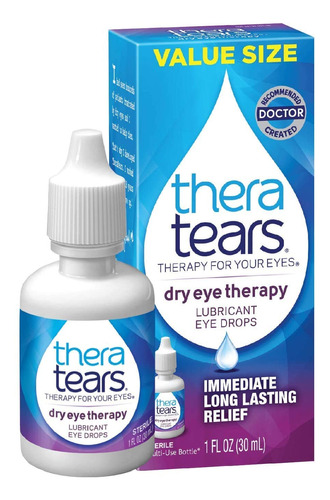 Theratears Gotas Oculares Para Terapia De Ojos Secos Para Oj