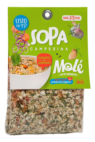 Sopa Mole Campesina X 120 Gramos