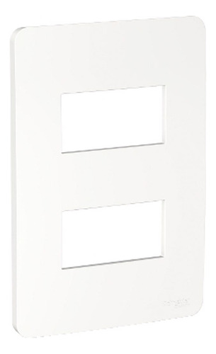 Placa 2 Mod Sep + 2 Tomadas Vermelha 20a Completa Orion Cor Branco