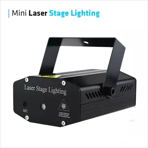 Laser Led Lluvia Multipunto Audioritmico Luces Dj Fiestas Boliche Full