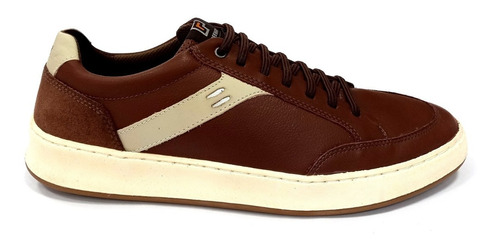 Zapatillas Hombre Freeway Hornet 100% Cuero Cordón Elástico