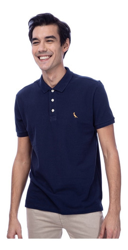Imagem 2 de 5 de Polo Masculina Básica Malha Piquet - Reserva