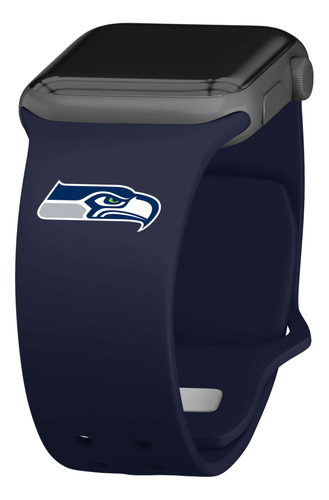 Hora Del Juego Seattle Seahawks Silicone Sport Watch Band Co