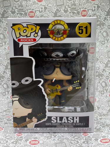 Figura De Acción Slash 10687 De Funko Pop! Rocks