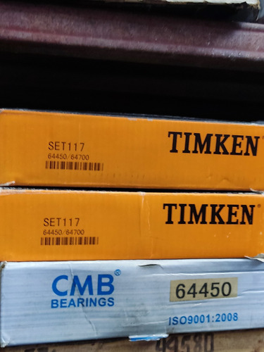 Rodamientos Set 22 (67045/67010) Marca Timken