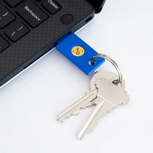 Imagen 3 de 7 de Security Key Nfc Usb-a Llave Seguridad Yubikey Fido2 U2f!