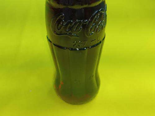 Botella Coca Cola No Retornable 237ml Con Líquido Original