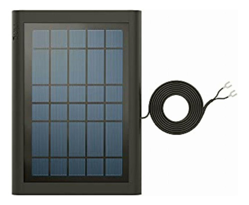 Panel Solar Para Ring Video Doorbell 3 Y Video Doorbell 4 Color Negro