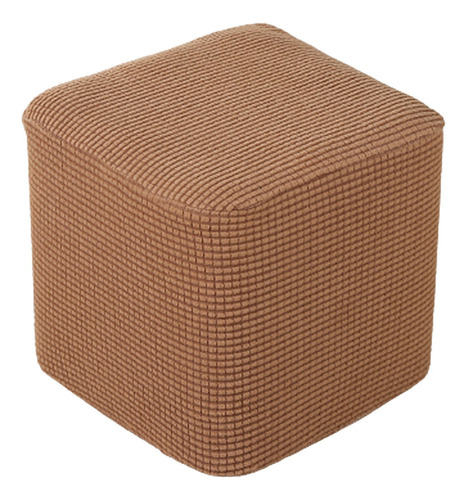 Taburete Elástico Slipcover Funda Otomana Rectangular Suave