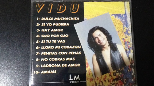Vidu - Esa Dulce Muchachita Cd Nuevo Cerrado