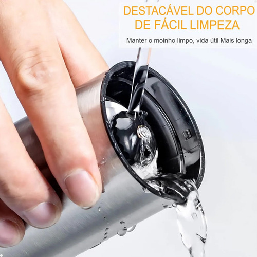 Moedor De Café Manual Em Aço Inox Com Ajuste De Moagem, Manivela Giratória, Portátil E Compacto - Marca Lorben