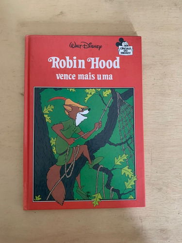 Livro Robin Hood Vence Mais Uma Disney 605m