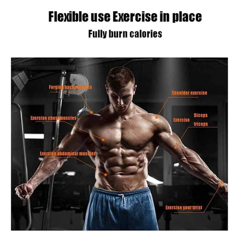 Agarre De Polea Barra Remo Espalda Triceps Con Giro