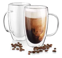 Comprar Juego De 2 Tazas De Cafe De Doble Pared, Taza De Cafe Ai [u]