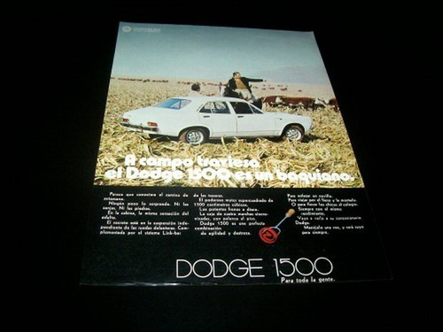 (pa348) Publicidad Clipping Dodge 1500 * 1971