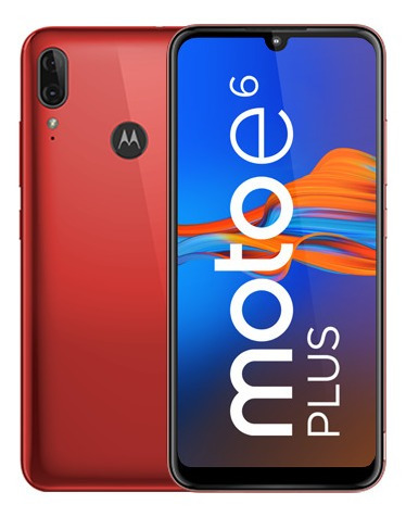 Motorola E6 Plus Cherry Red 32gb Rom 2gb Ram