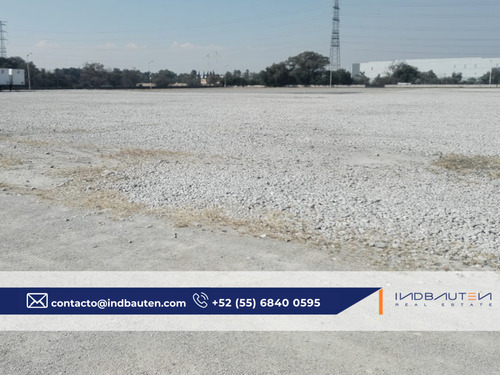 Ib-em1627 - Terreno Industrial En Renta En Texcocoa, 20,000 M2.