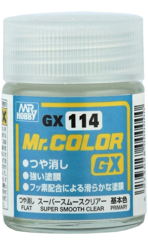 Modelismo Barniz Gx 114 Smooth Clear Mr Hobby 1/72 1/48