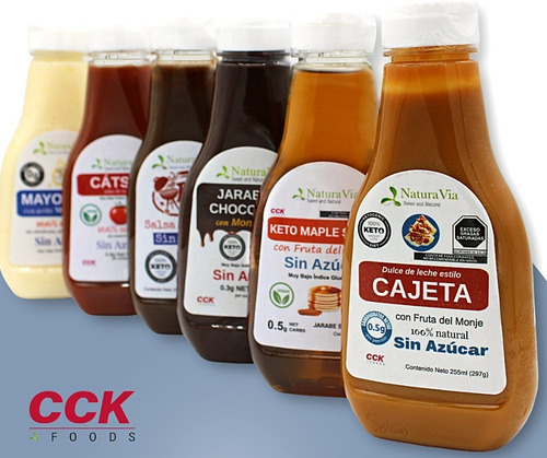 Fantastic Six / Kit De Jarabes Y Condimentos Keto