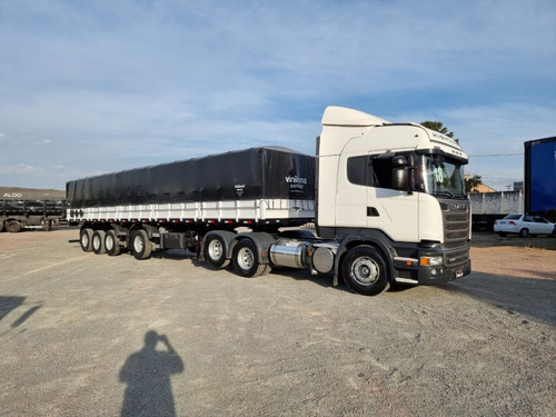 Imagem 7 de 16 de Scania R440 Highline 6x2 2018 + Graneleira 4º Eixo Facchini