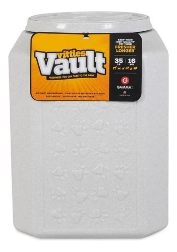 Cubrehormigas Petmate sellado Vittles Vault para ollas de comida de 16 kg