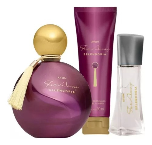 Set X3 Perfume Far Away Splendo - mL a $1425