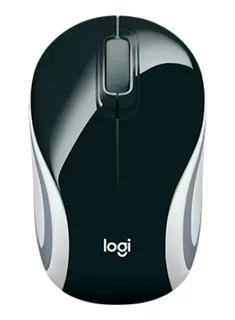 Mouse Sem Fio Mini Logitech M187 1000dpi Preto - 910-005459