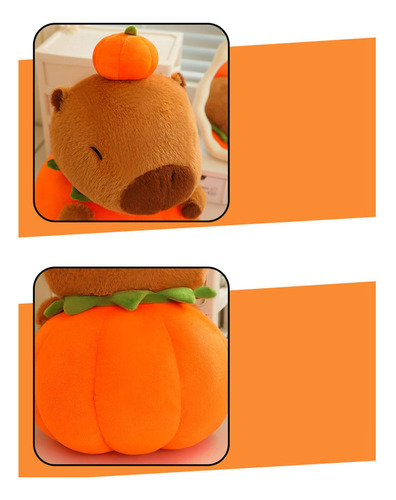 Peluche Transformable De Calabaza, , Figura De , Dibujos