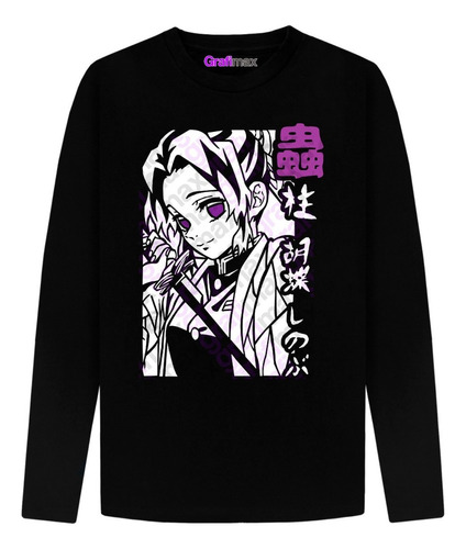 Polera Shinobu Smile Demon Slayer Kimetsu Anime Grafimax