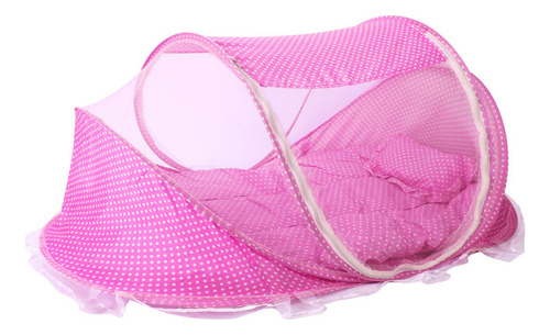 Colchón Portátil Plegable Con Mosquitera Para Bebés