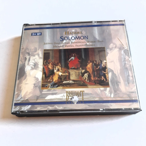 Box Set   2 Cd   Handel   Solomon    Edición   Europea