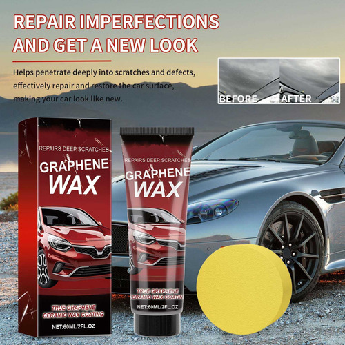 Pasta Reparadora De Arañazos De Coche J Graphene Wax 6003