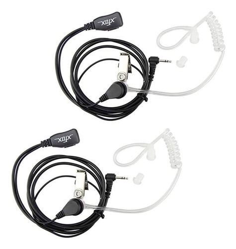 Xfox - Auricular De Tubo De Aire De 1 Pin Para Motorola