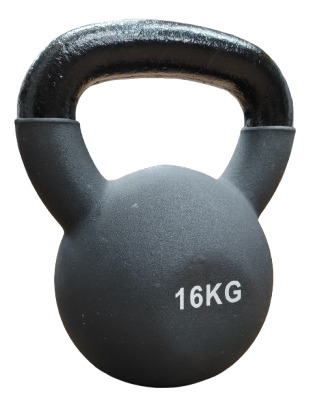 Pesas Rusas Kettlebell 16kg Hierro Y Pvc