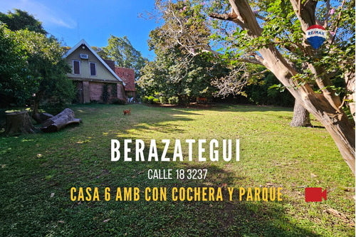 Venta Casa 6 Amb Con Parque En Berazategui