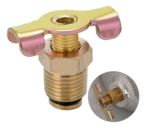 3/8 Npt Válvula De Drenaje De Latón Compresor De Aire
