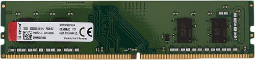 Imagen 3 de 8 de Memoria Ram Ddr4 4gb 3200 Mhz Kingston Blister Verde !!