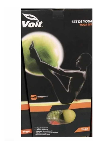 Tapete, Pelota  Para Yoga, Total 9 Piezas  , Marca Voit