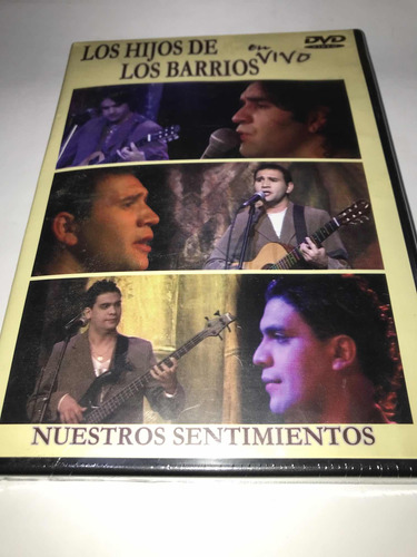 Los Hijos De Los Barrios En Vivo Nuestro Sentimiento Dvd