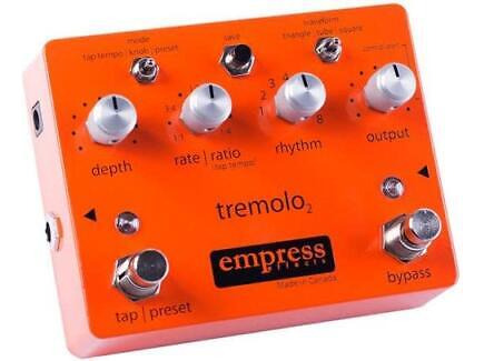 Empress Tremolo2 Tremolo 2 Guitar Pedal Eea